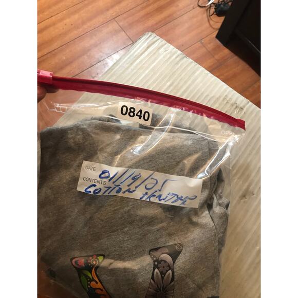 COTTON HERITAGE T-Shirt Men's L Gray Short Sleeved - Picture 8 of 8